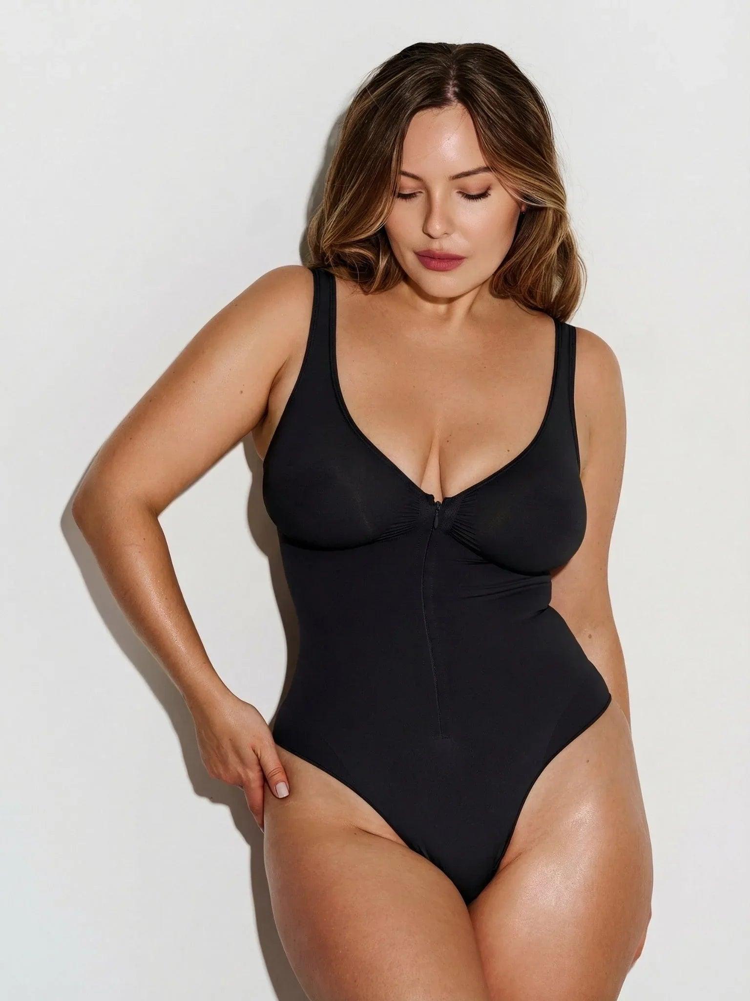 zipsculpt-bodysuit-the-effortless-hourglass-obsidian-5862950 - ILARIA Intimates