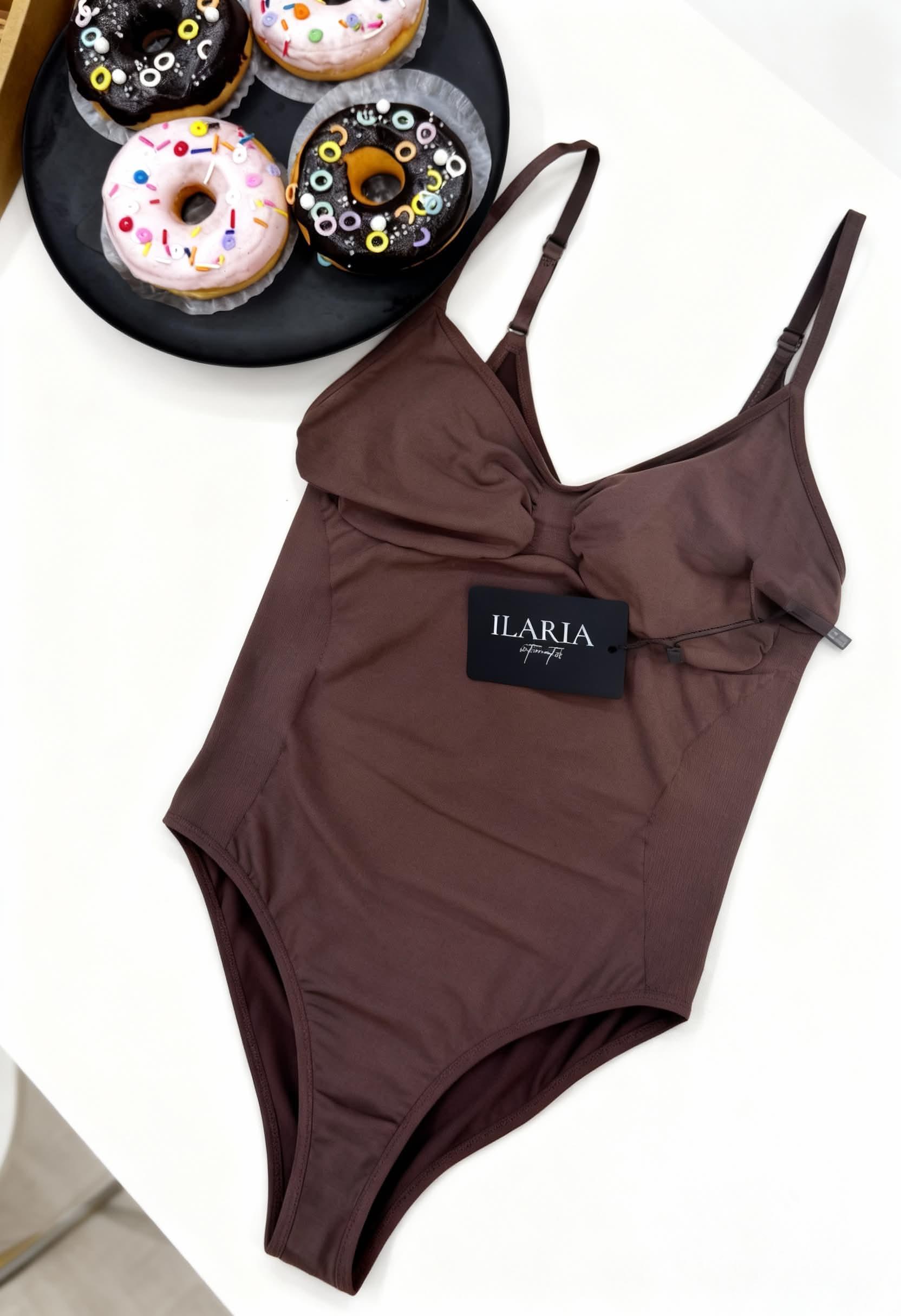 brown-womens-bodysuit-on-white-clean__50903 - ILARIA Intimates 