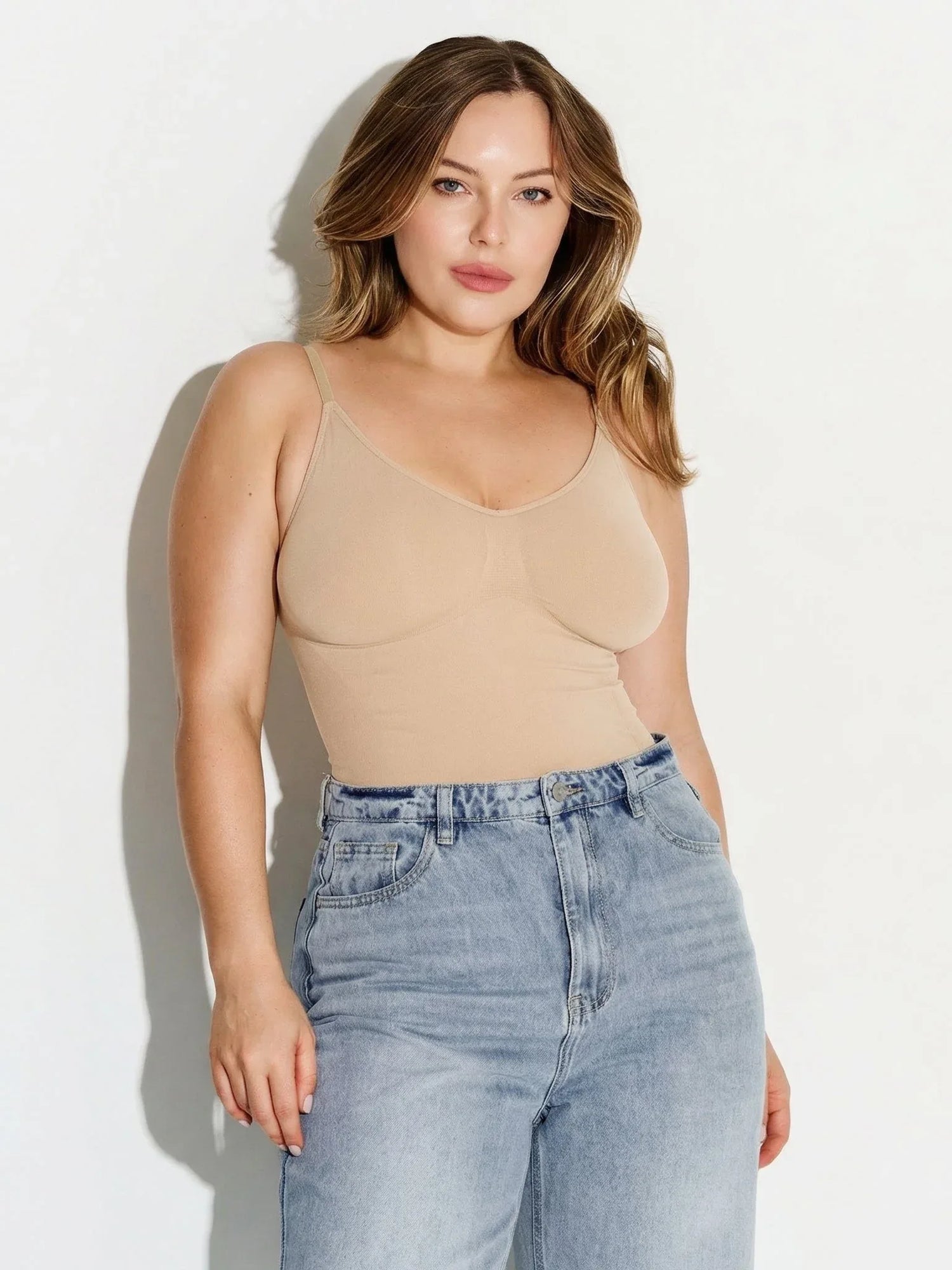 softsculpt-bodysuit-the-second-skin-cream-shaper-8158954 - ILARIA Intimates 