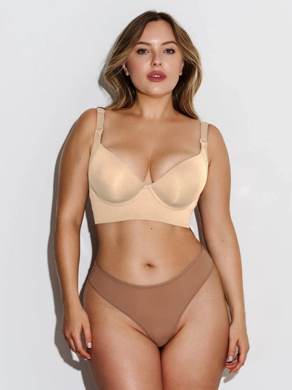 wideease-sculpt-bra-the-effortless-push-up-beige-9225941 - ILARIA Intimates 